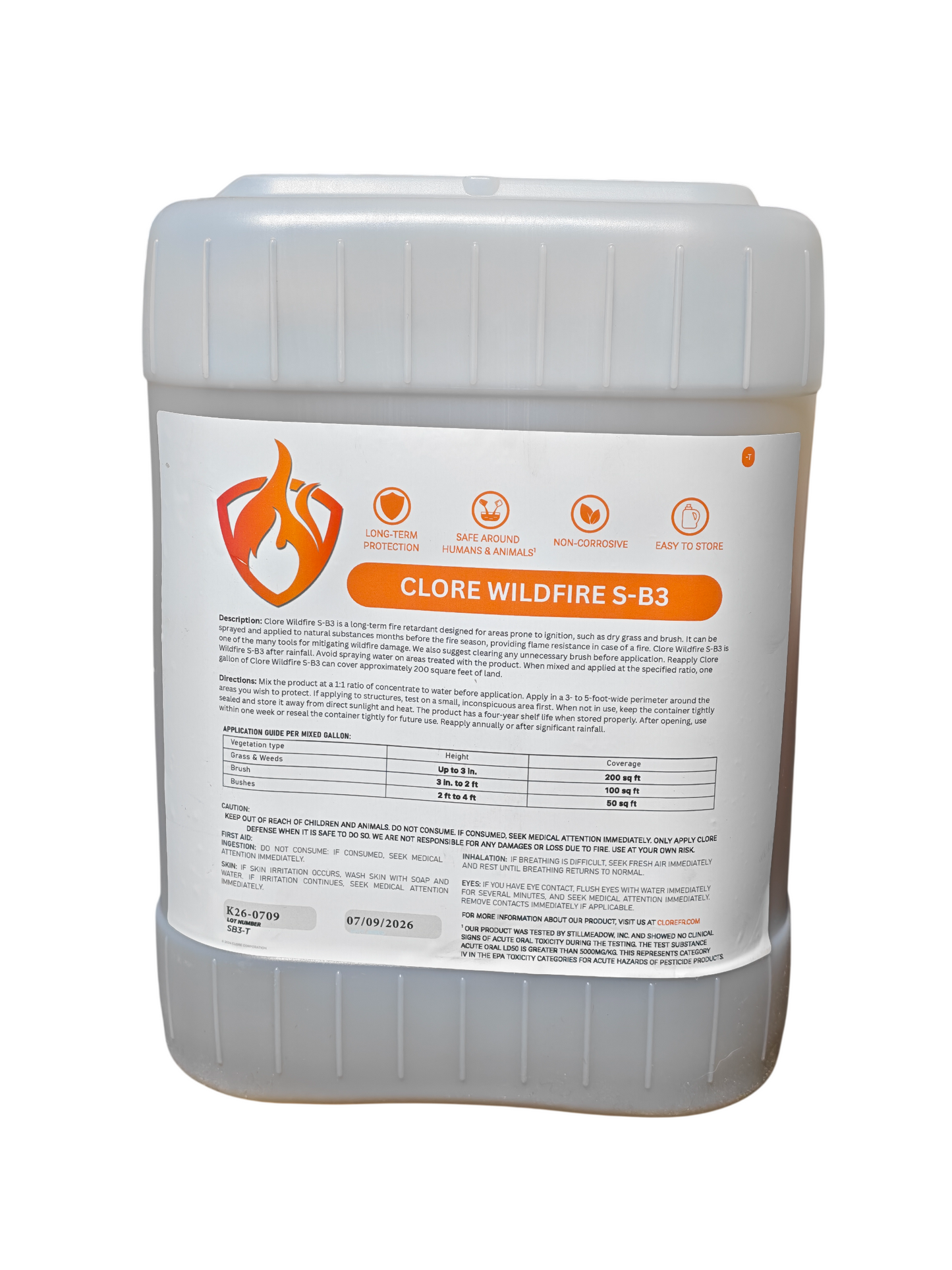 10 Gallons - Clore Wildfire SB3 (One Jug)