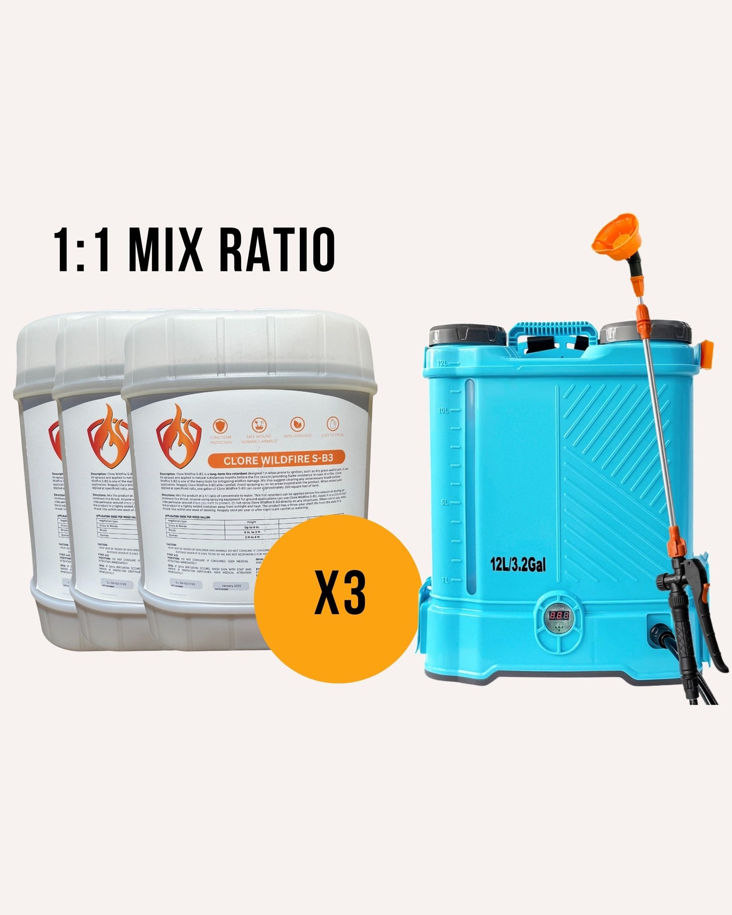Clore Concentrate Mix Kit (30 Gallons)